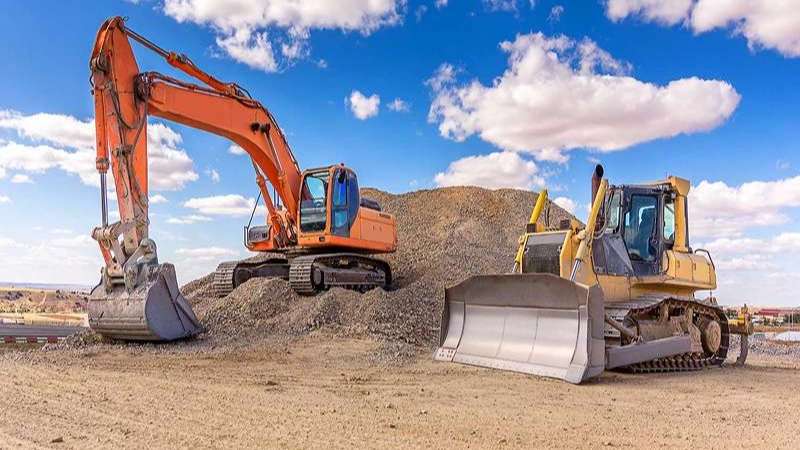 Construction and road construction machinery