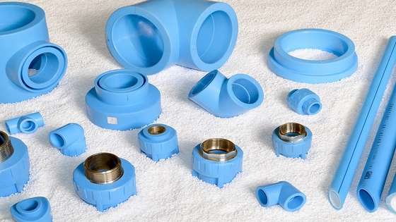 Polymer pipes and fittings