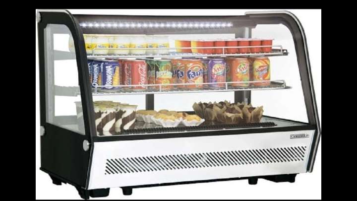 Khosravi industrial glass refrigerator