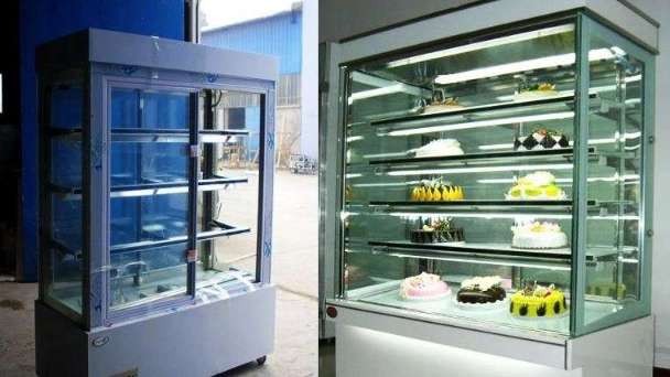 Khosravi industrial glass refrigerator