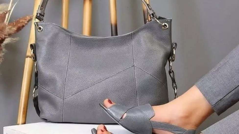 Leather bag and shoe store