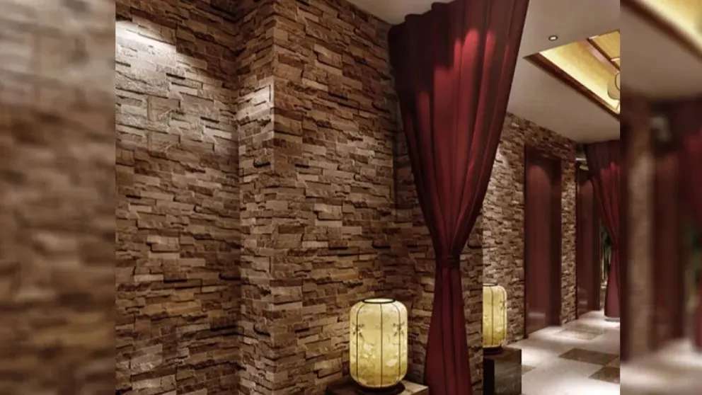 Antique stone decoration group