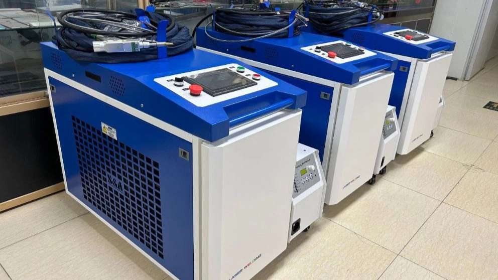 Industrial laser welding machine