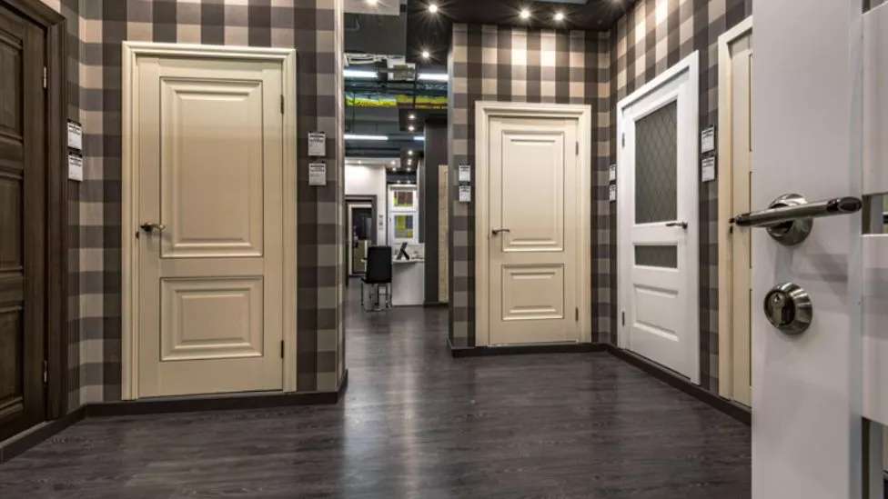 Anti-theft door and wooden room