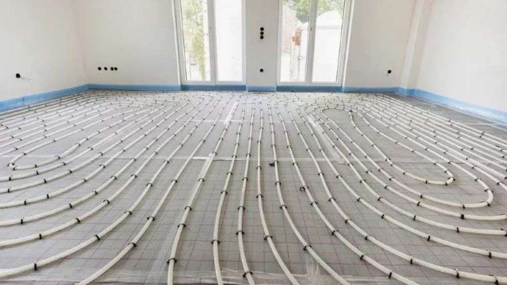 Electric floor heating system