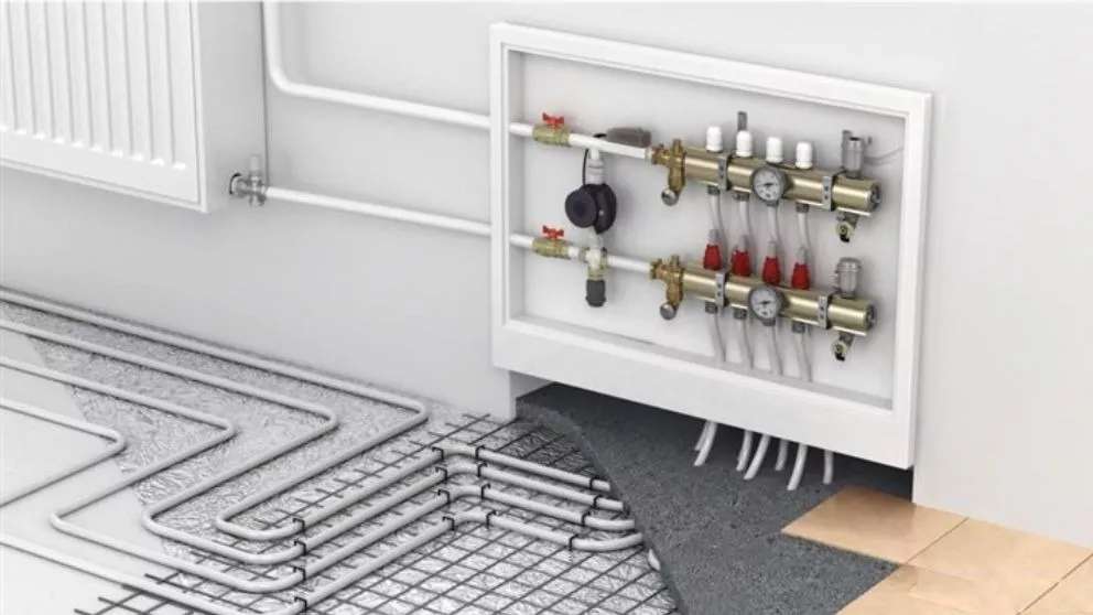Electric floor heating system