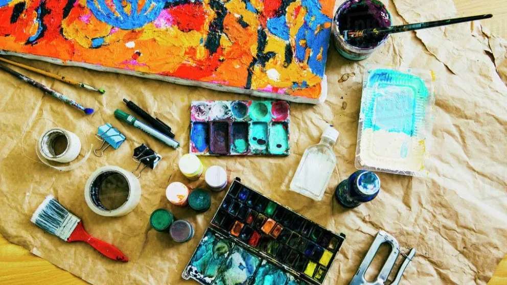 Shamim's painter training