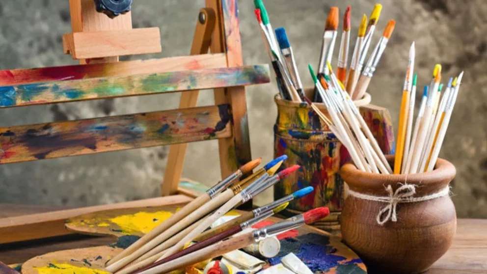Shamim's painter training