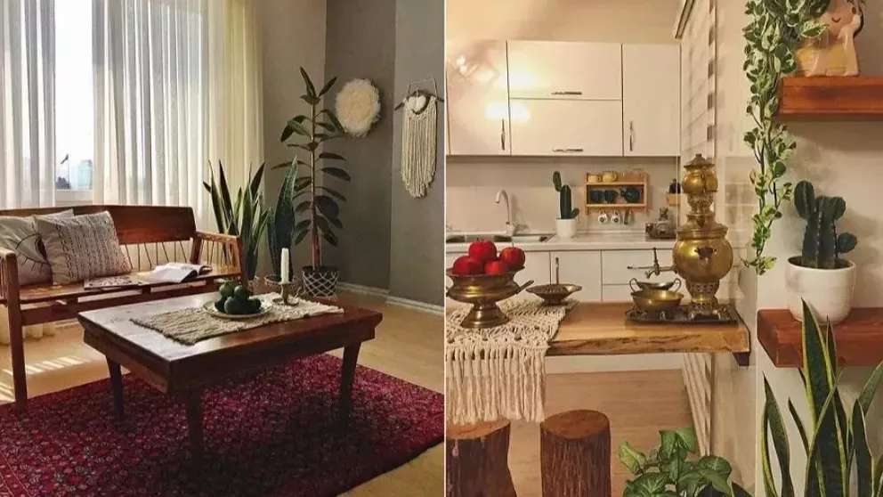 تصميم داخلي لديكور الورد