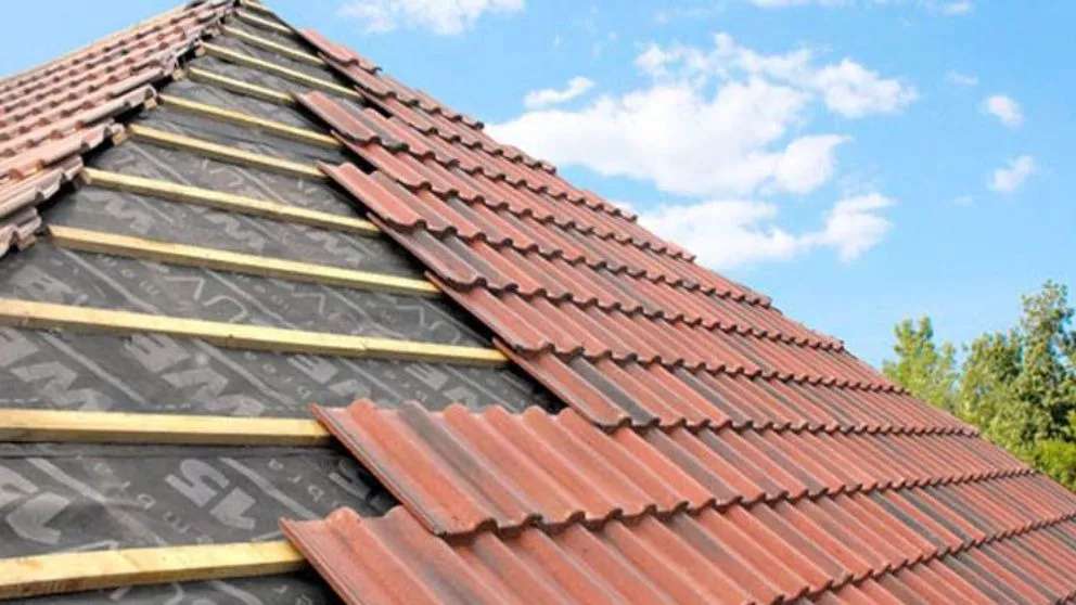 Slate roof covering