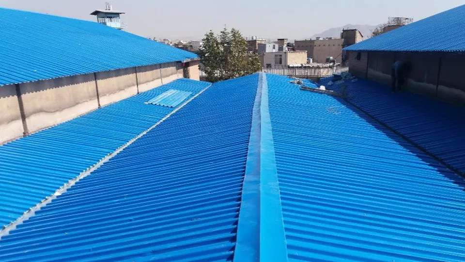 Slate roof covering