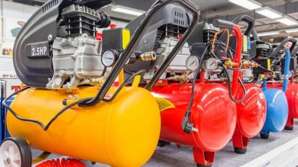 Types of air pumps and compressors