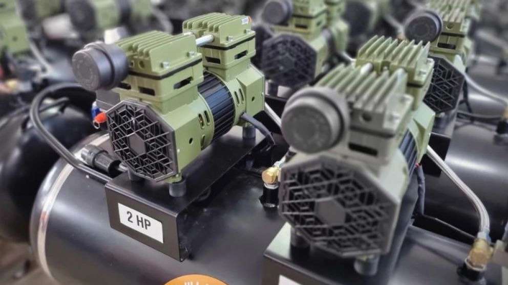 Types of air pumps and compressors