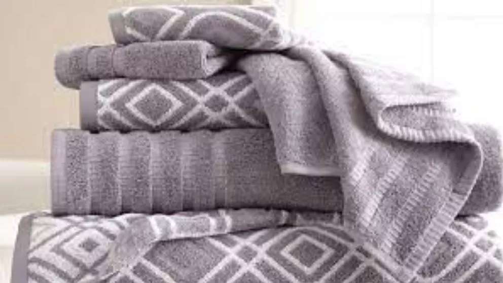 Nice towel and bathrobe