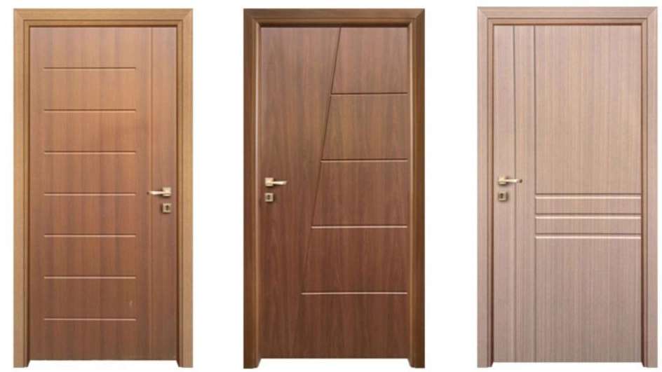 Wooden and metal door and solid protection