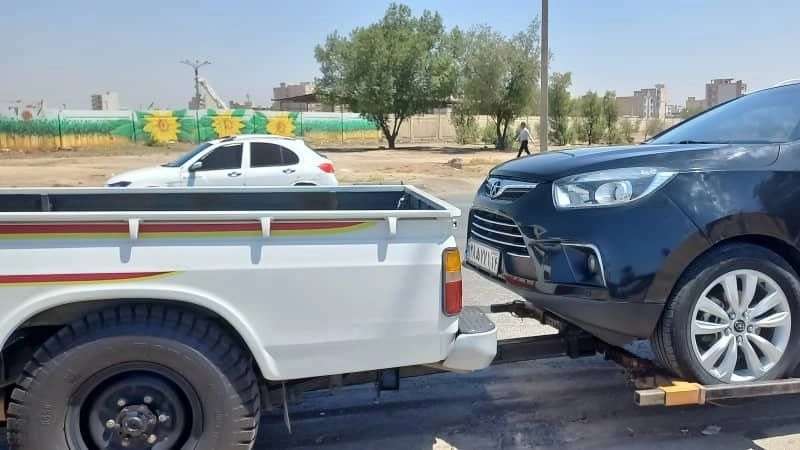 Hamid car rescue in Ahvaz