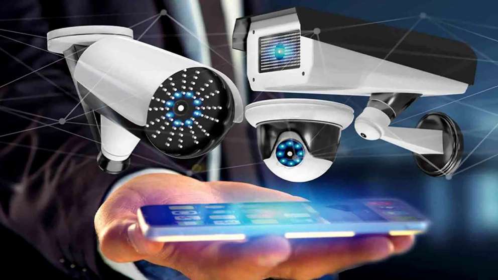 CCTV kameraları ve hırsız alarmları