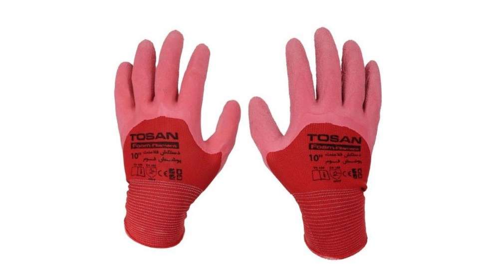 Work clothes and safe gloves