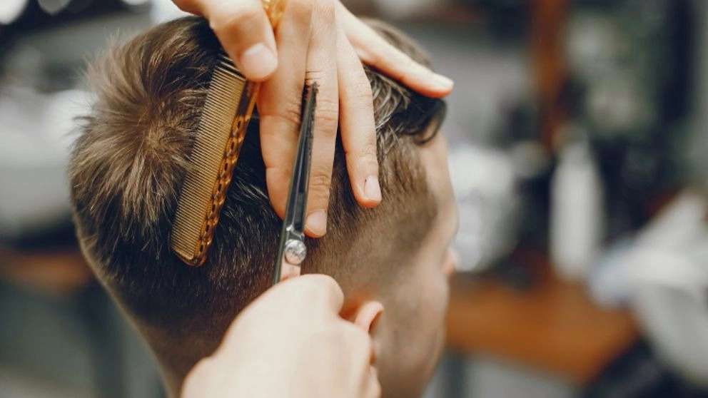 Seljuk men's makeup and haircut