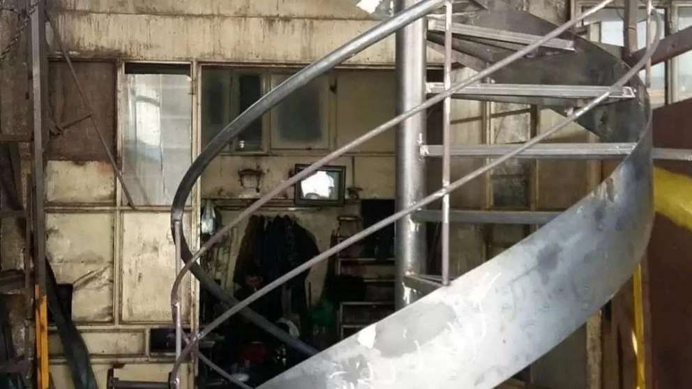 Rezai'nin döner merdiveni ve yuvarlak merdiveni