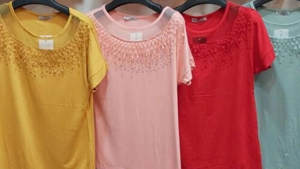 Production of victim's clothes
