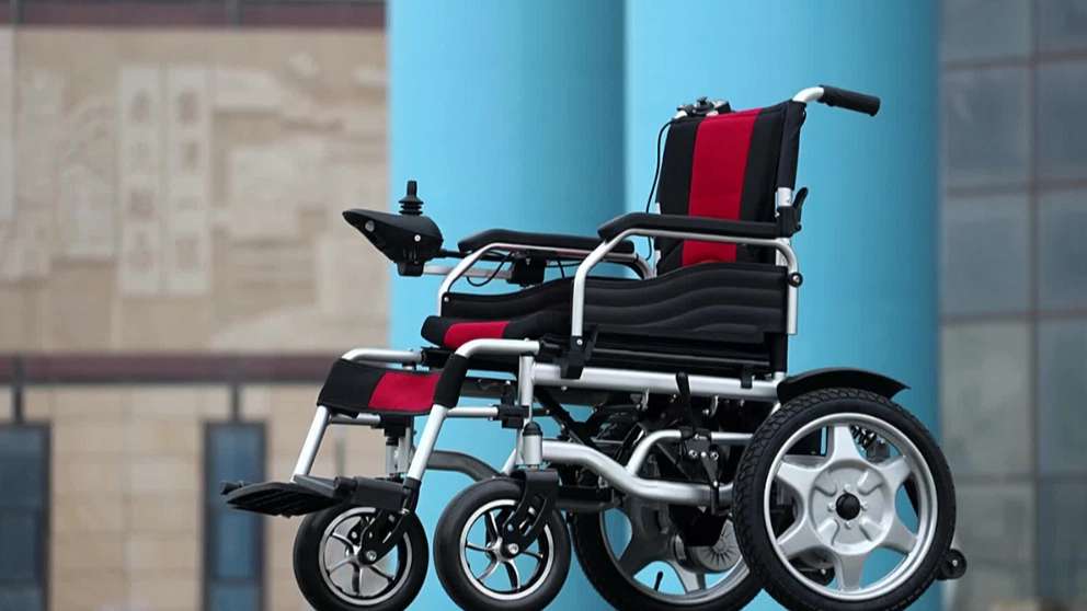 Muddy wheelchair
