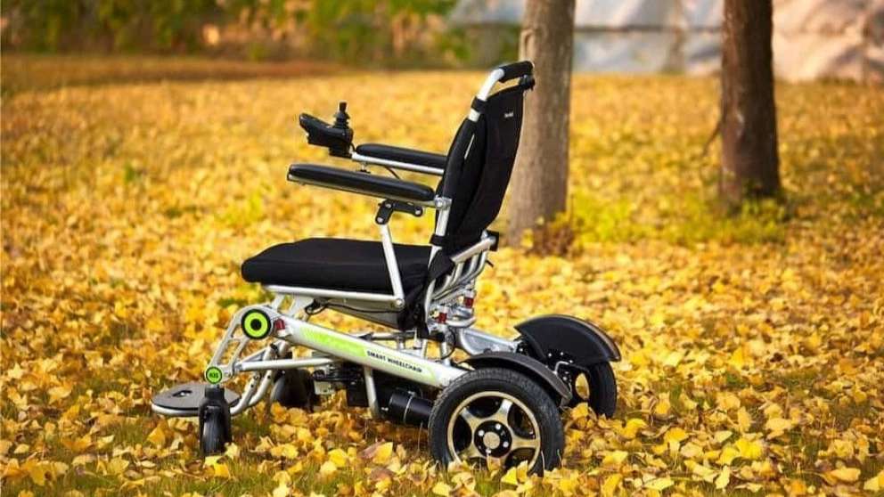 Muddy wheelchair