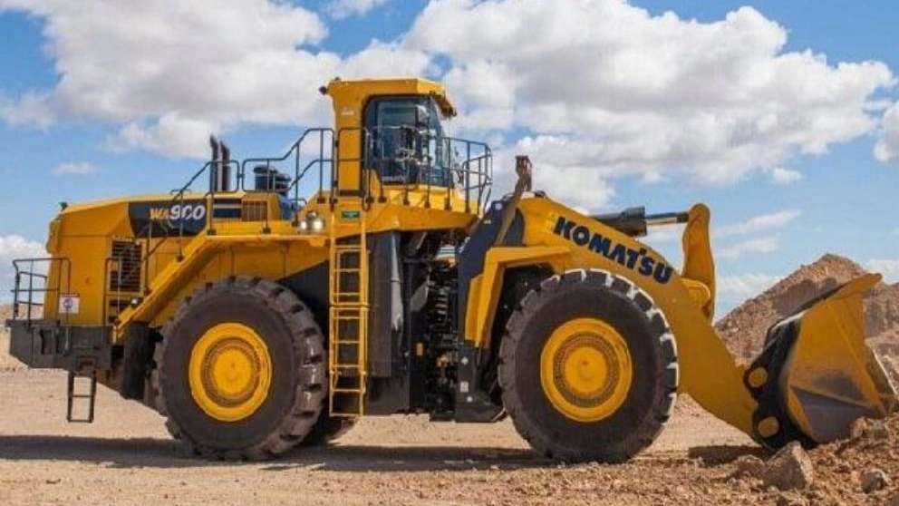 Huge heavy machinery