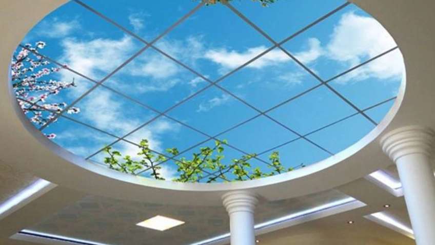 Pars Plus false ceiling and linear light