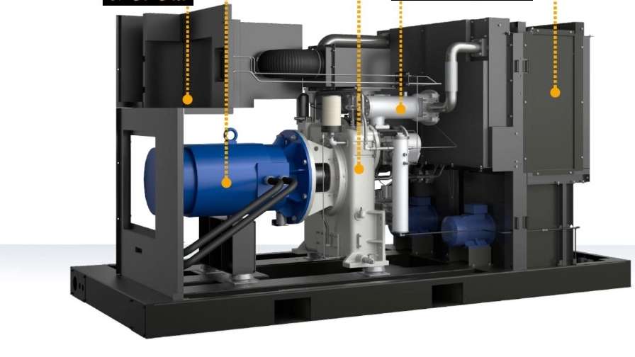 Compressed air compressors