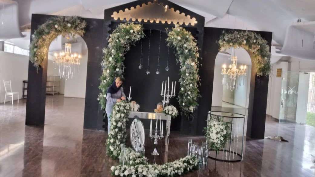 Ceremony decoration and designer