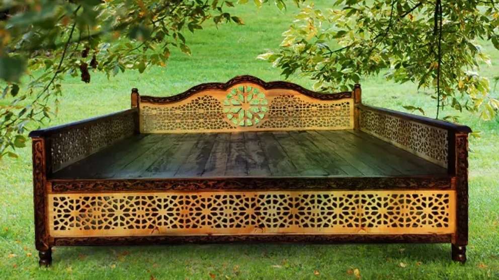 Wooden artifacts of Sahand Paul Esfandiar