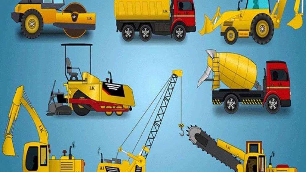 Road construction and excavation machines