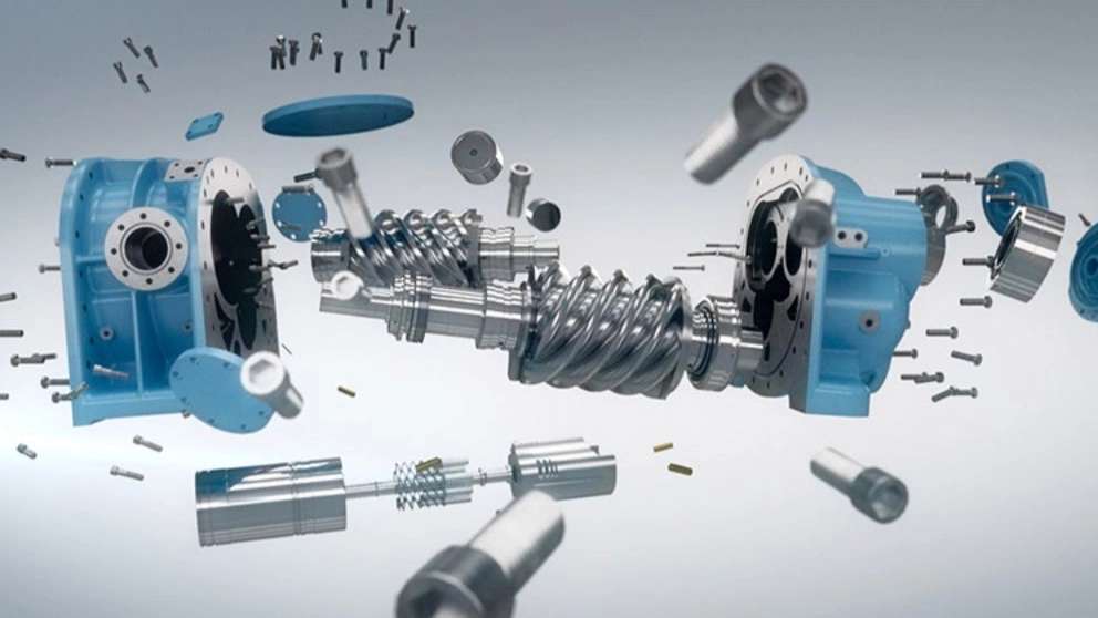 Buran screw compressor
