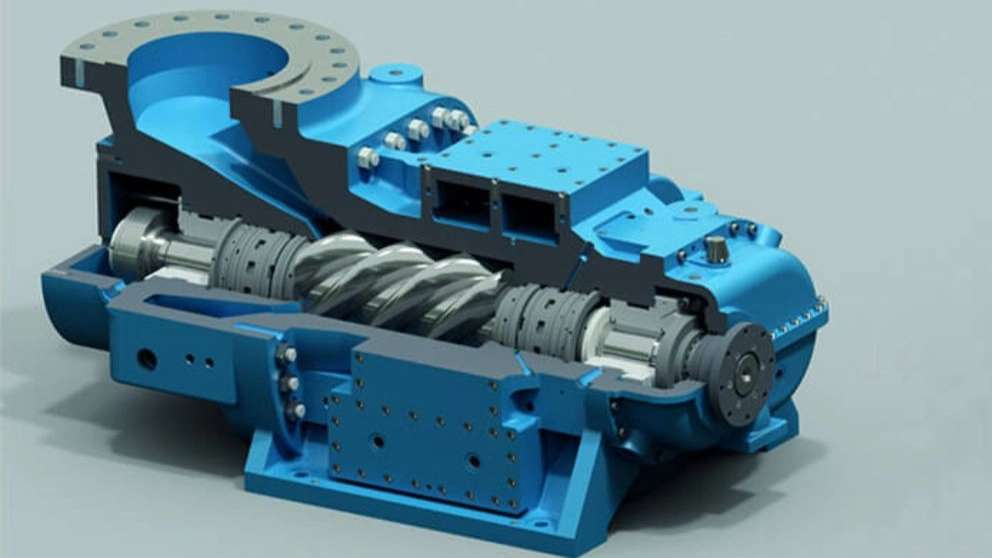 Buran screw compressor