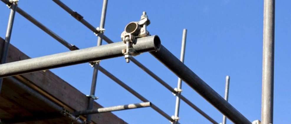 Sky metal scaffolding