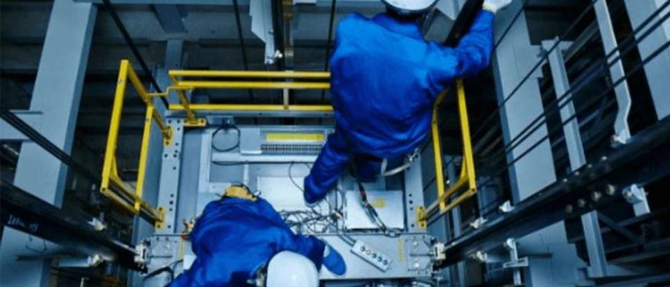 Repair of Abdulahi elevator motor