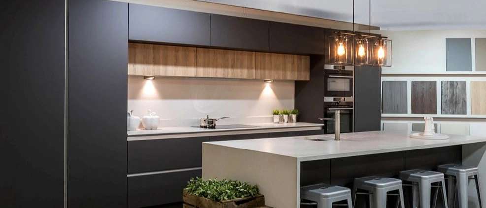 Implementation of interior decoration and cabinets