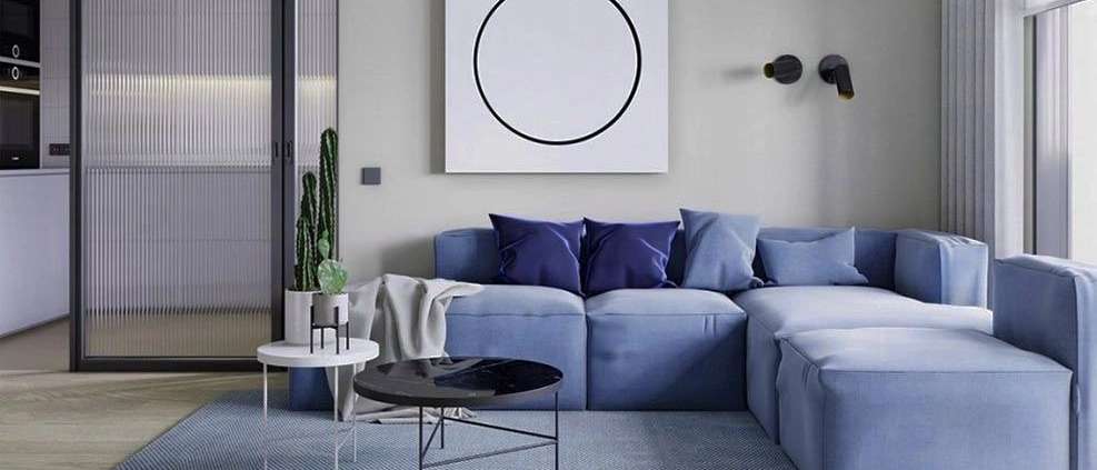 Implementation of decoupage interior decoration