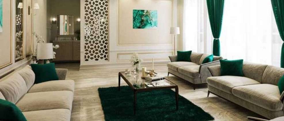 Implementation of decoupage interior decoration