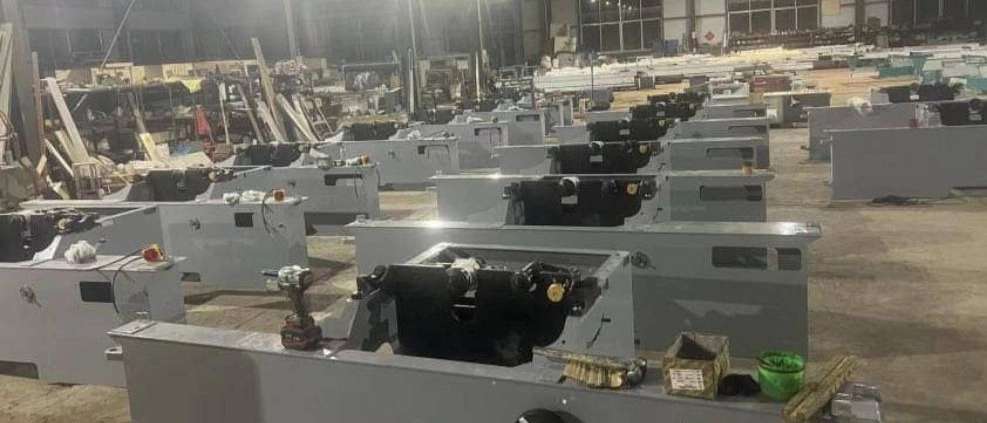 Production of sewing machines