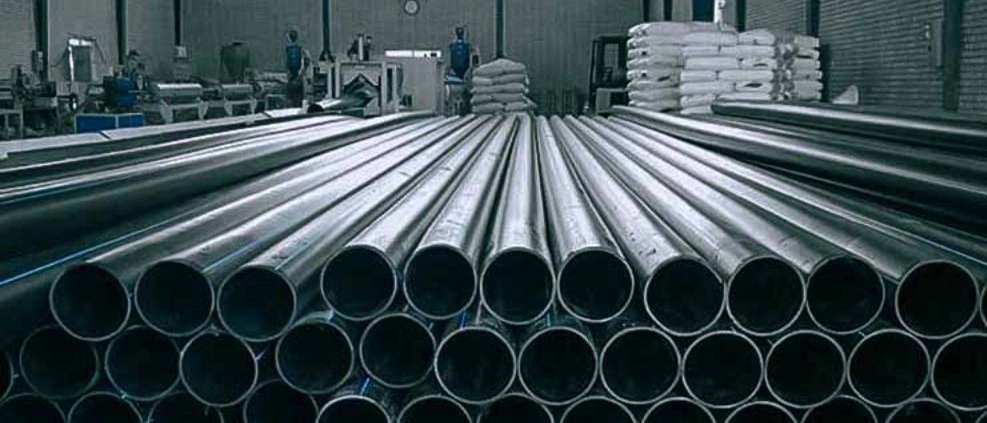 White polyethylene pipe in Tehran