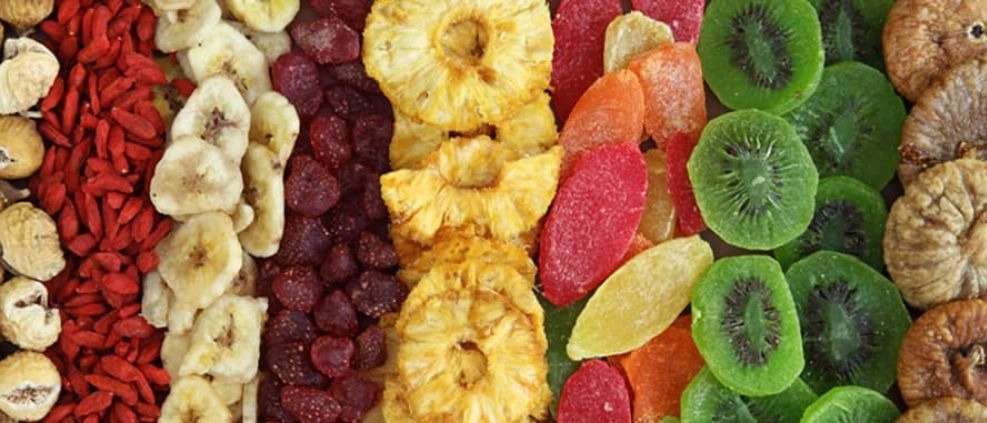 Selling dried fruit in Tehran