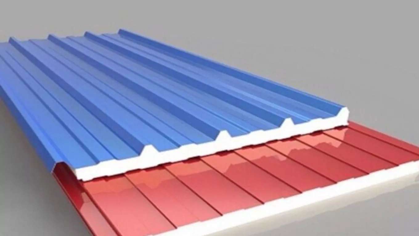 Installation of shed and roof covering