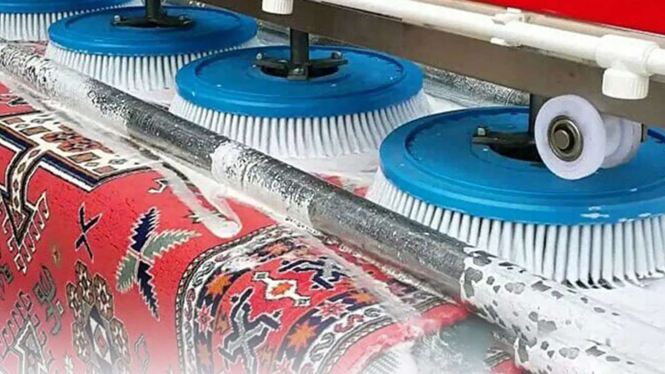 White carpet cleaner