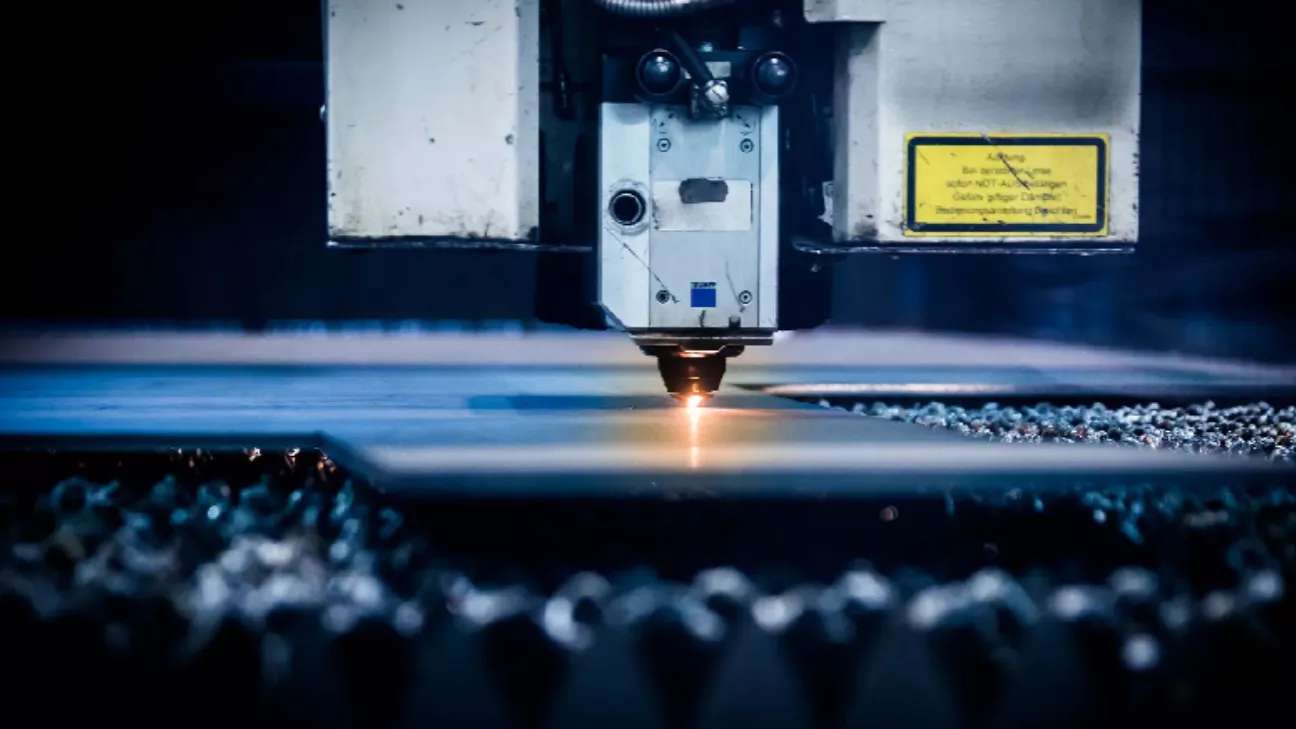 Iron sheet cutting