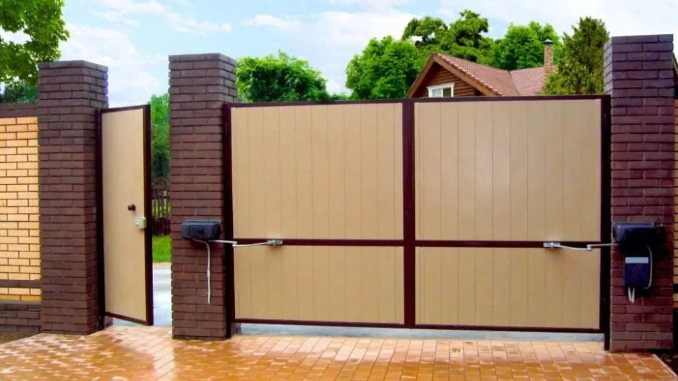Installation of control door repairs