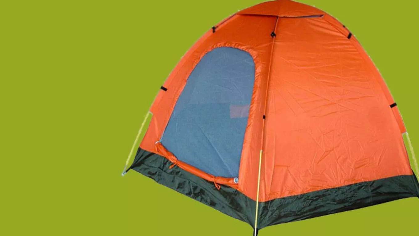 Tent embroidery