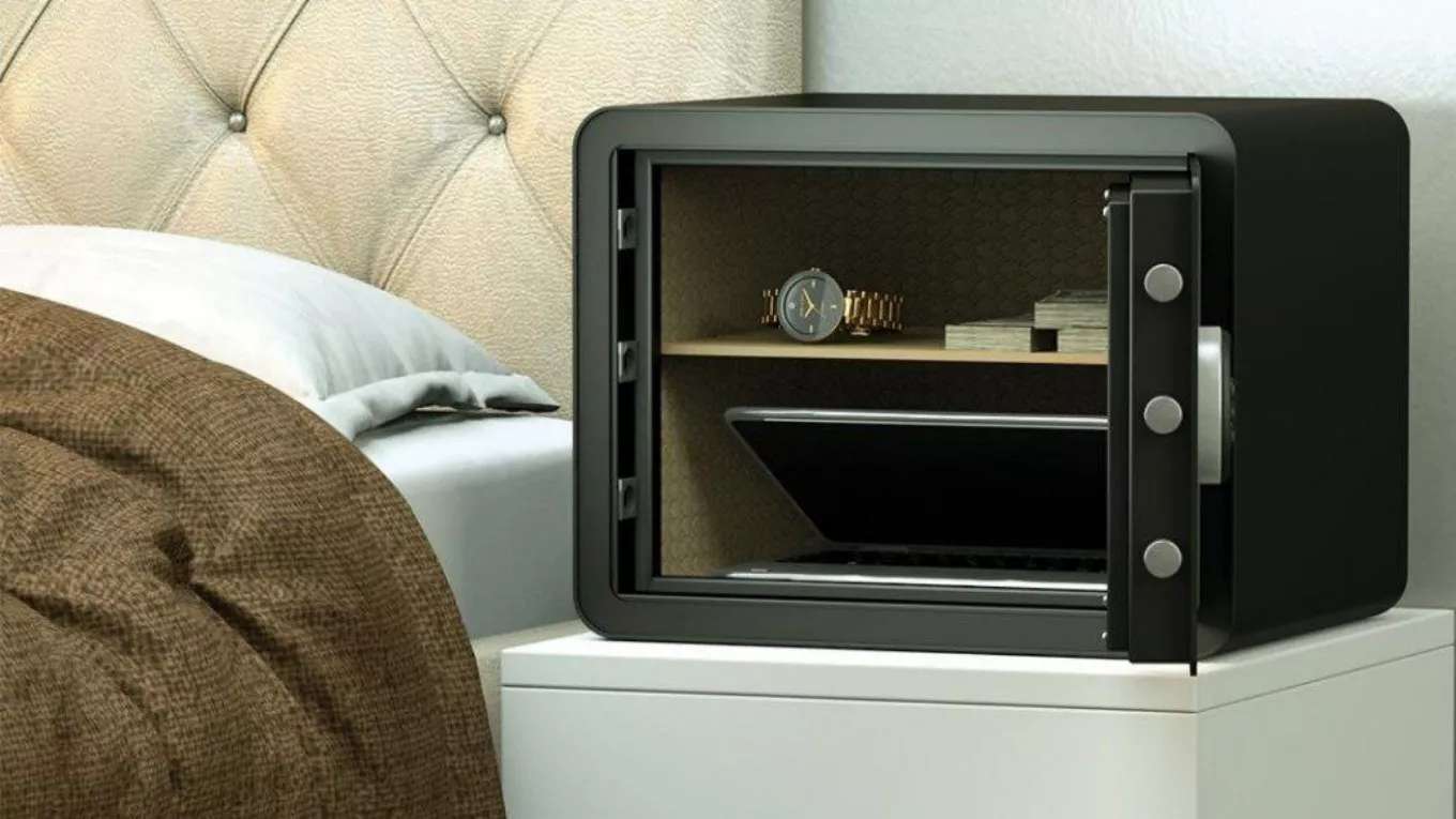 Anti-theft fireproof safes