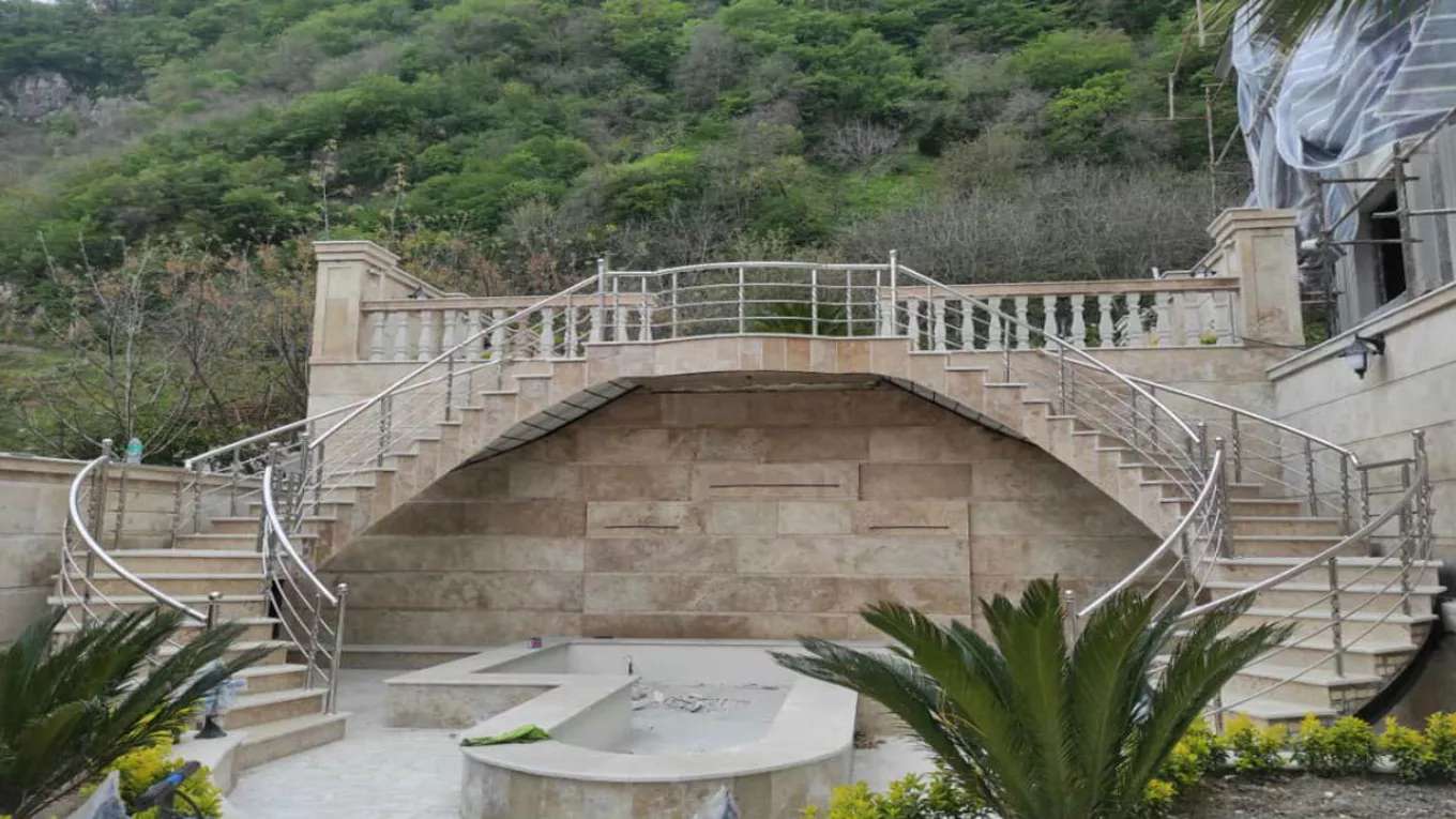 Stainless steel railing